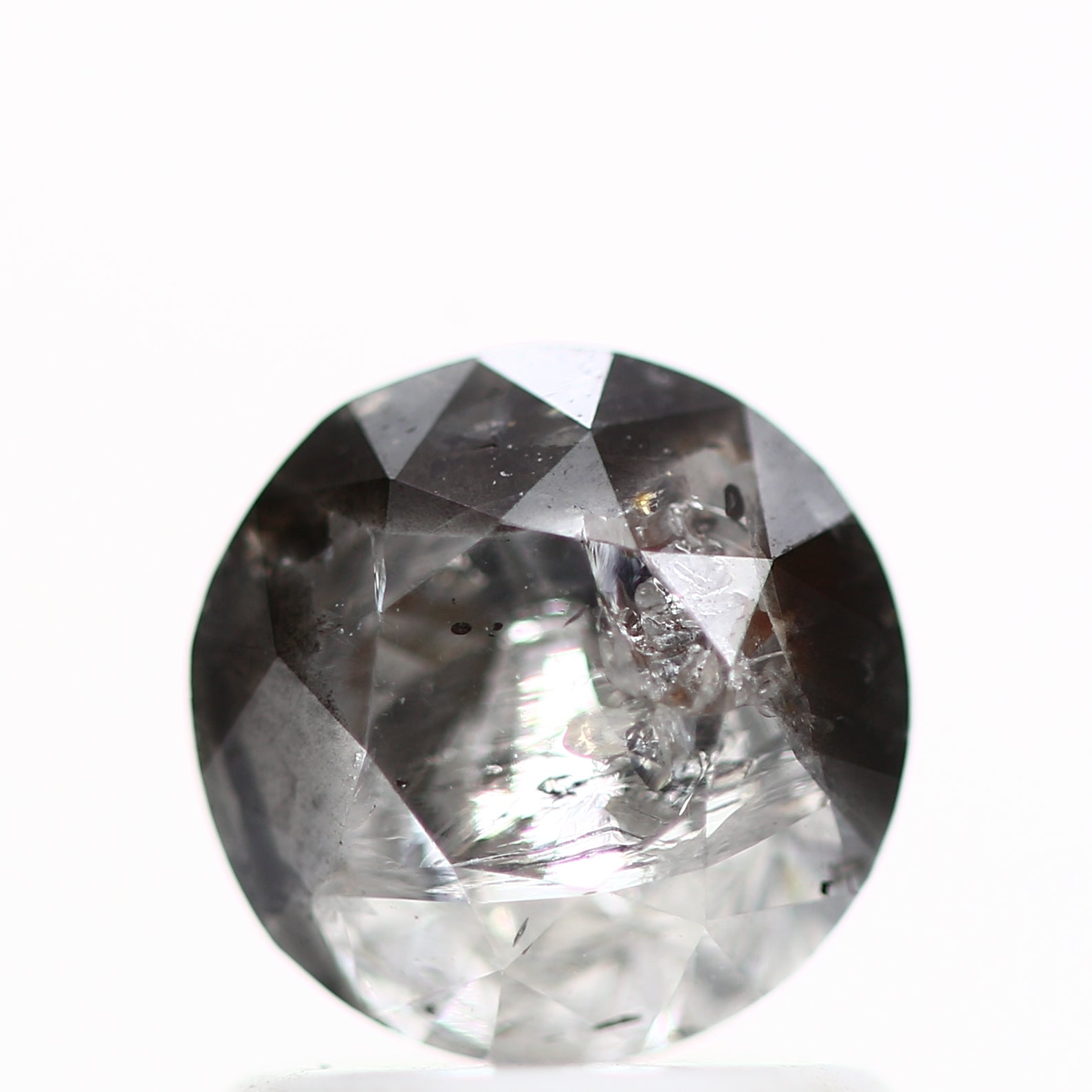 1.17 Carat Fancy White Gray, Round Shape Natural Loose Diamond